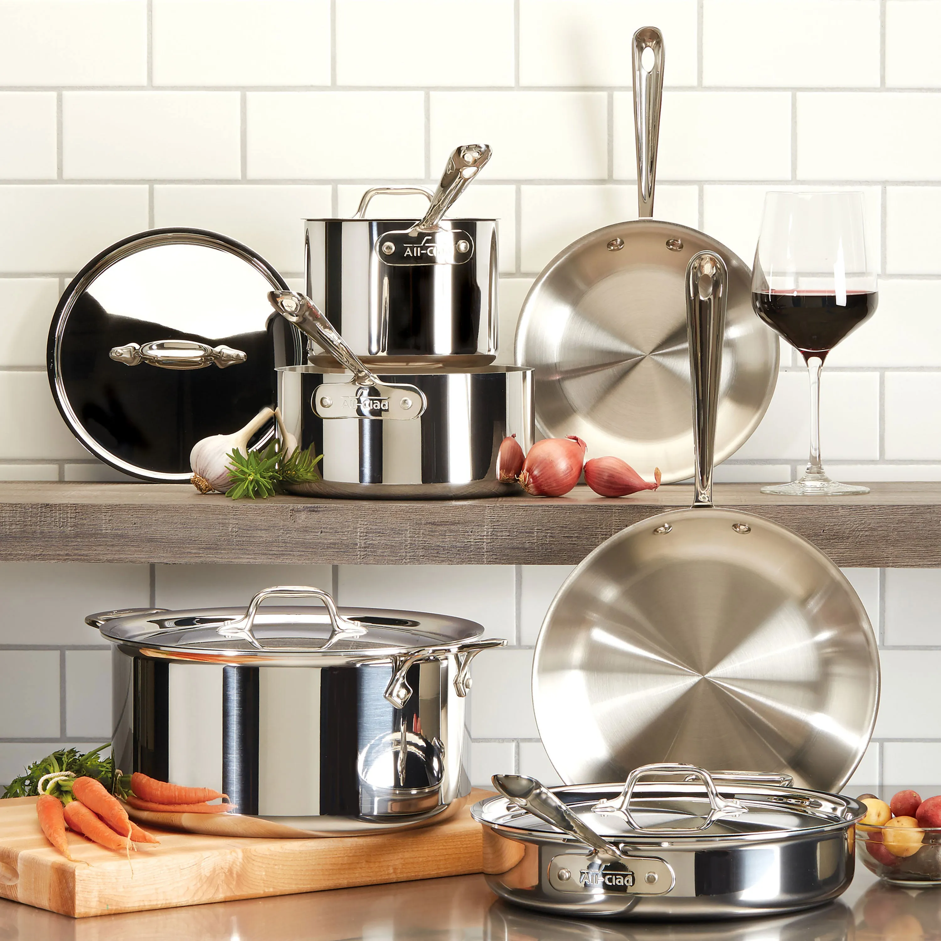 All-Clad d3 Stainless 2-quart Saucepan