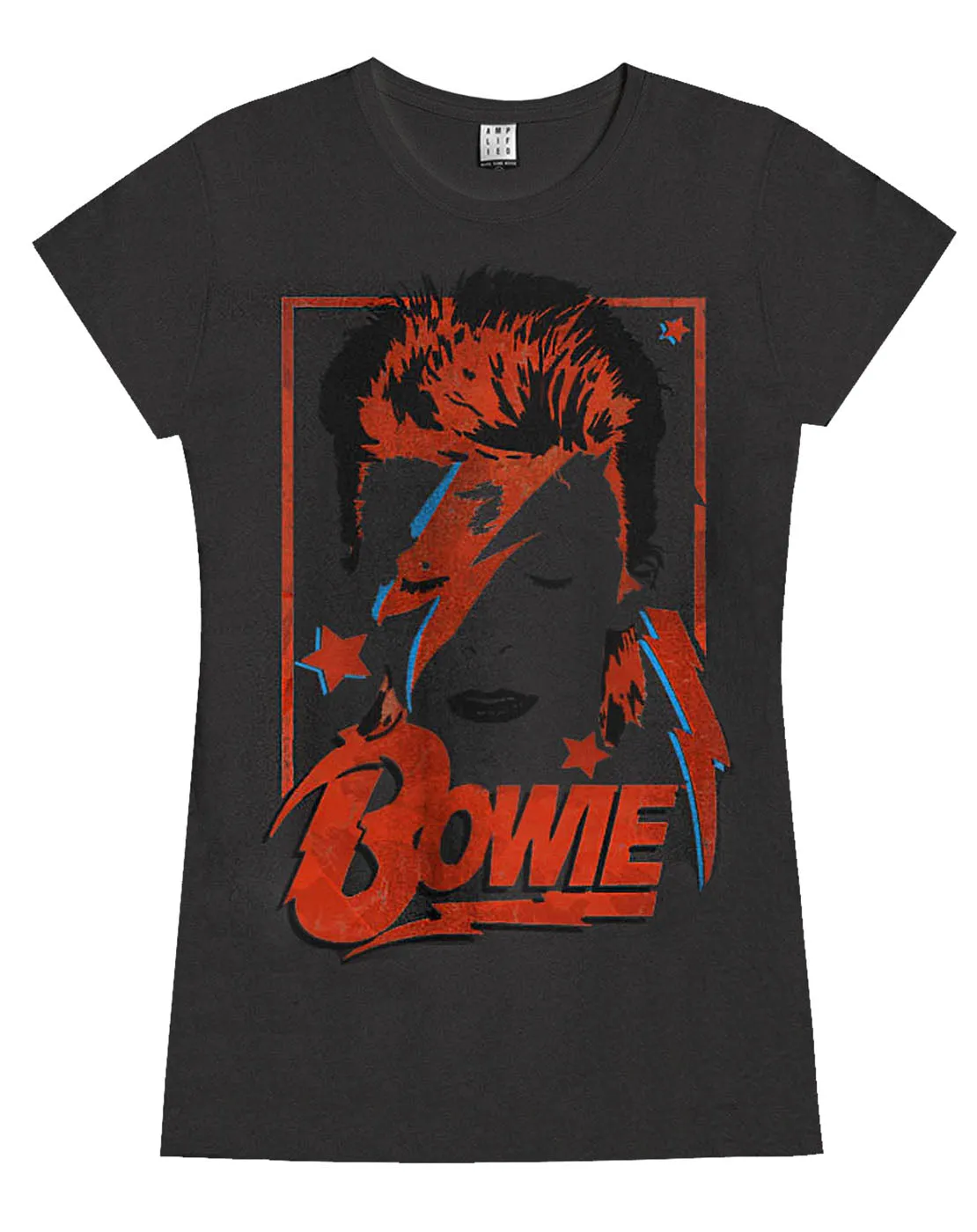 Amplified David Bowie Aladdin Sane Womens T-Shirt