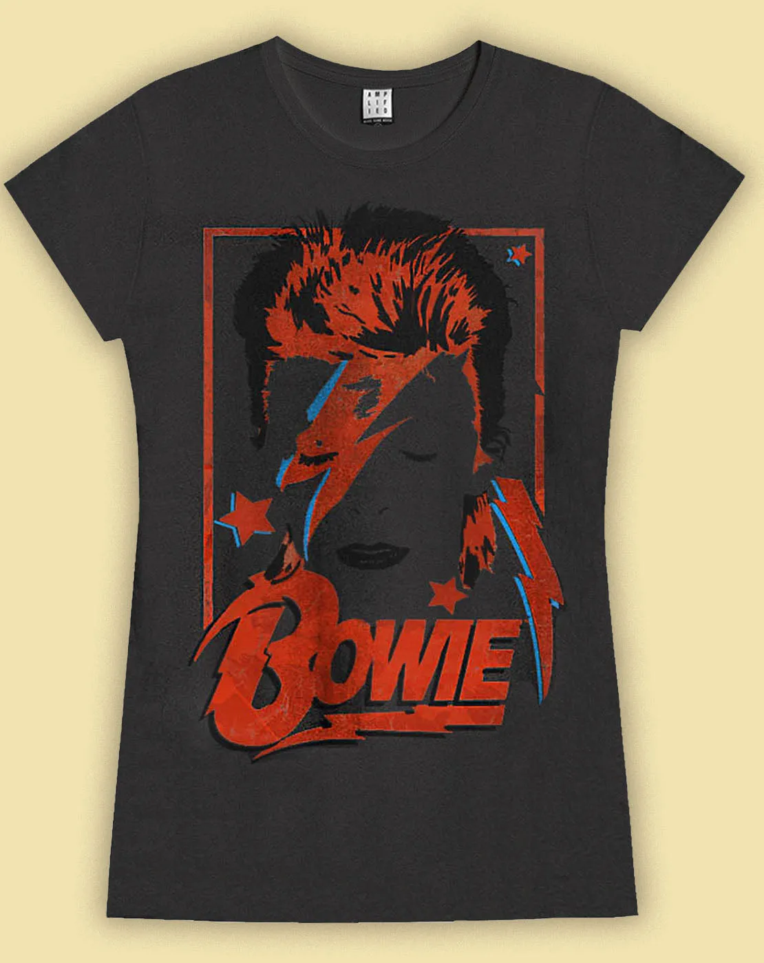 Amplified David Bowie Aladdin Sane Womens T-Shirt