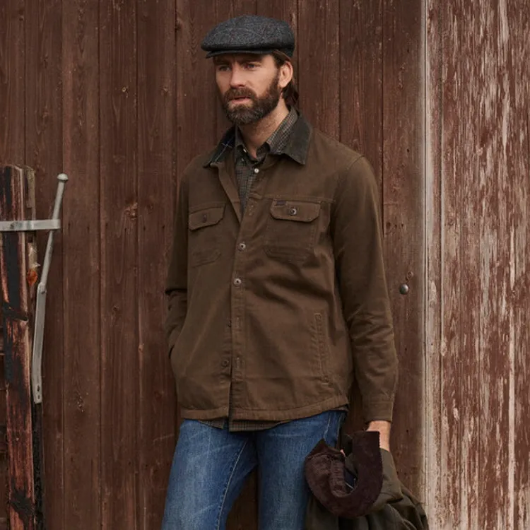 Barbour Catbell Overshirt - Dark Olive