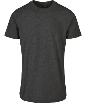 Basic round neck tee | Charcoal