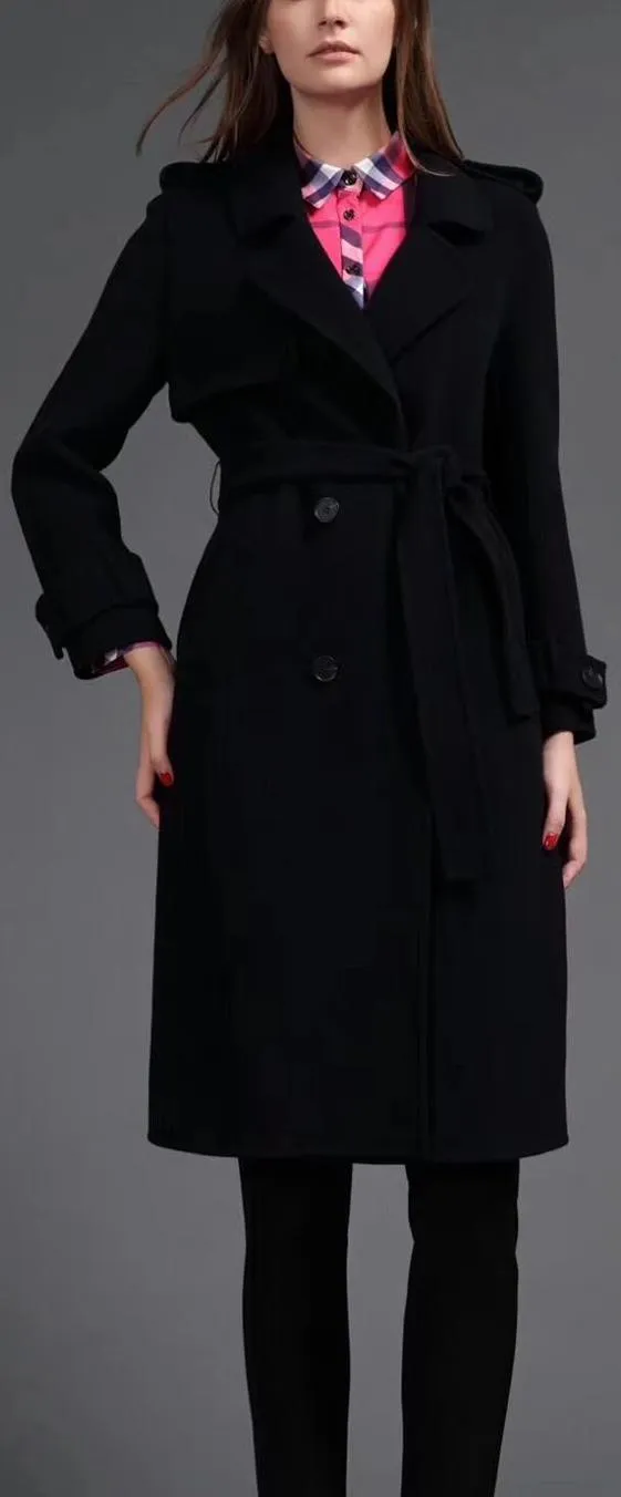 Black Wool Coat