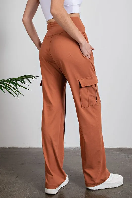 Butter Soft Straight Leg Cargo Pants