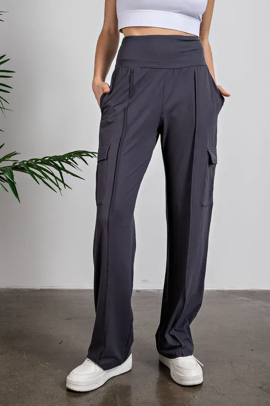 Butter Soft Straight Leg Cargo Pants