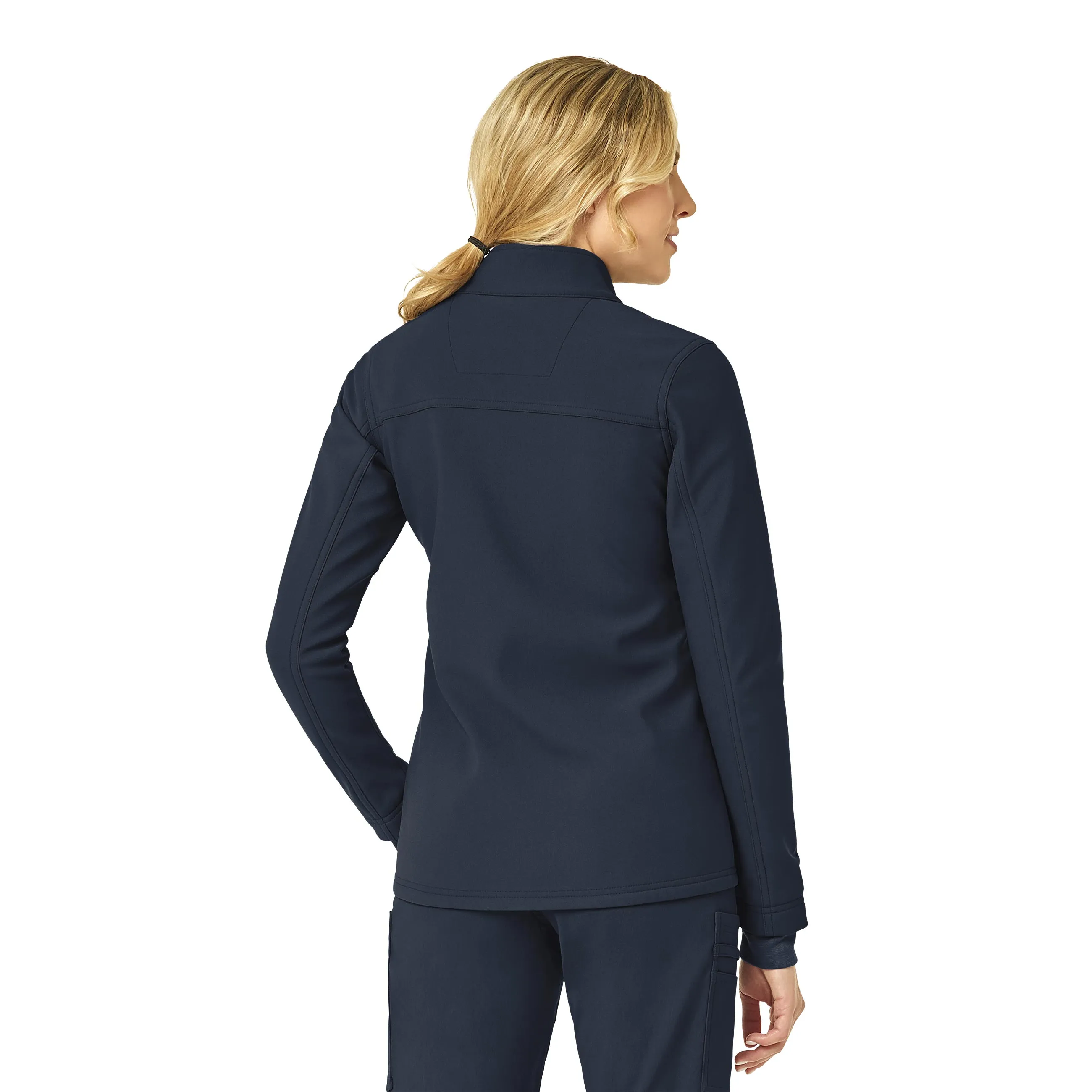 Carhartt Rugged Flex Women's Bonded Fleece Jacket - Navy