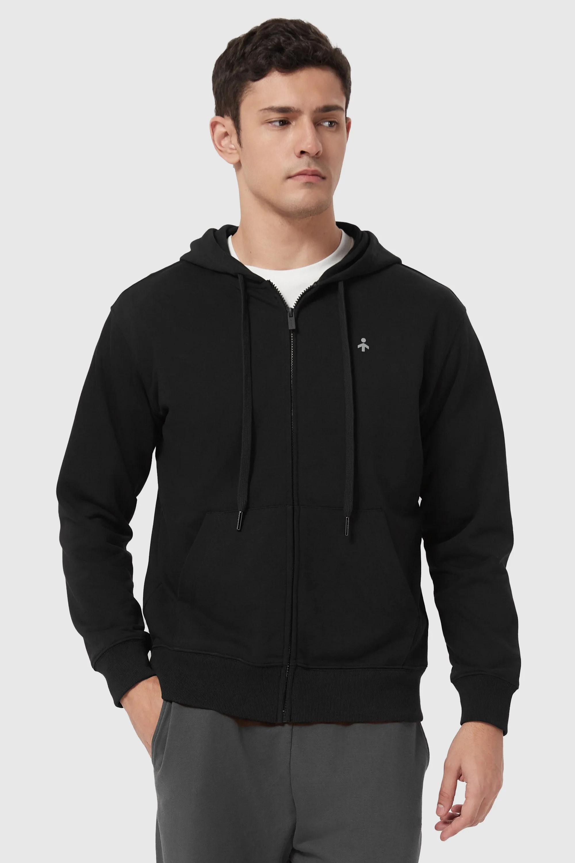 Casual Full-Zip Hoodie