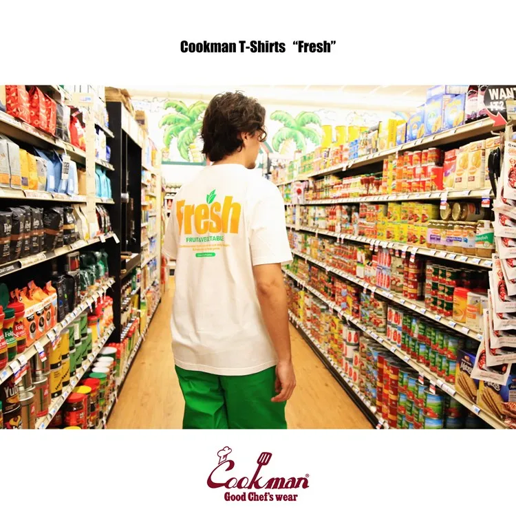 Cookman T-shirts - Fresh : White