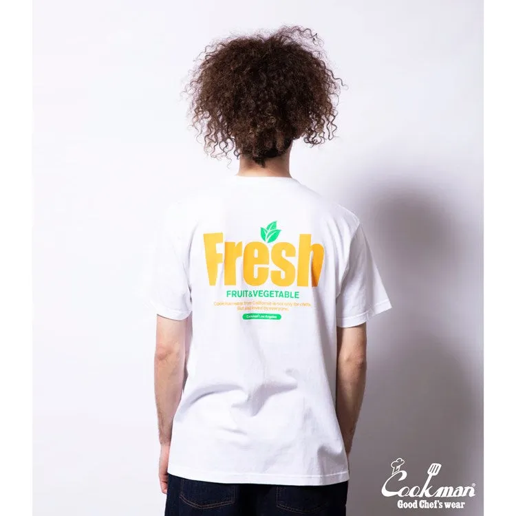 Cookman T-shirts - Fresh : White