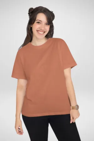 Coral T-shirt for women