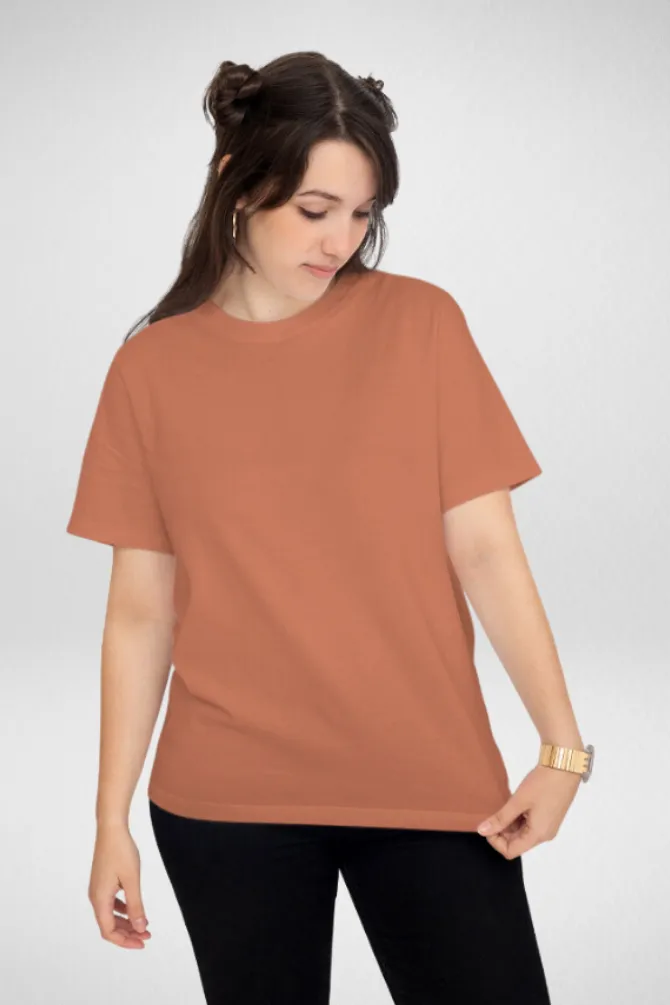 Coral T-shirt for women