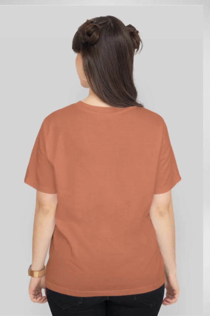 Coral T-shirt for women