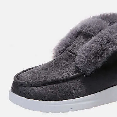 Cozy Furry Suede Snow Boots | US Sizes 5-11