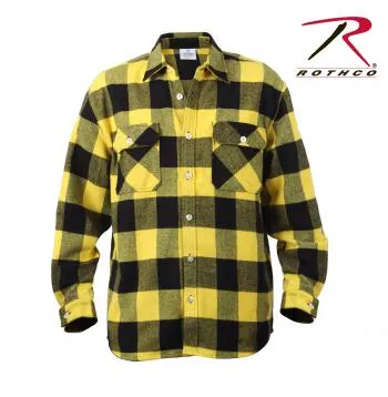 Extra Heavyweight Buffalo Plaid Flannel Shirt