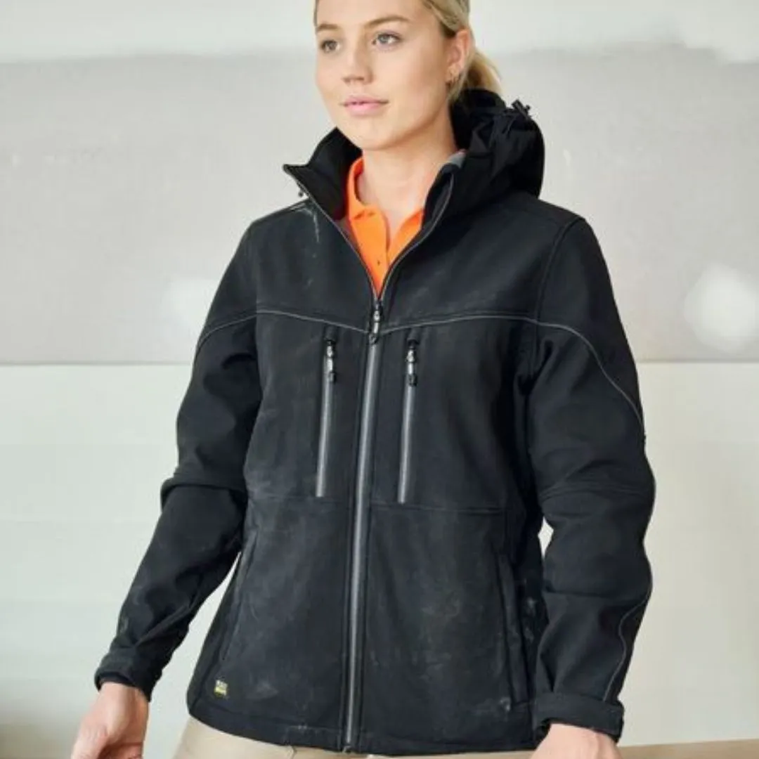 Flex & Move Ladies Hooded Soft Shell Jacket