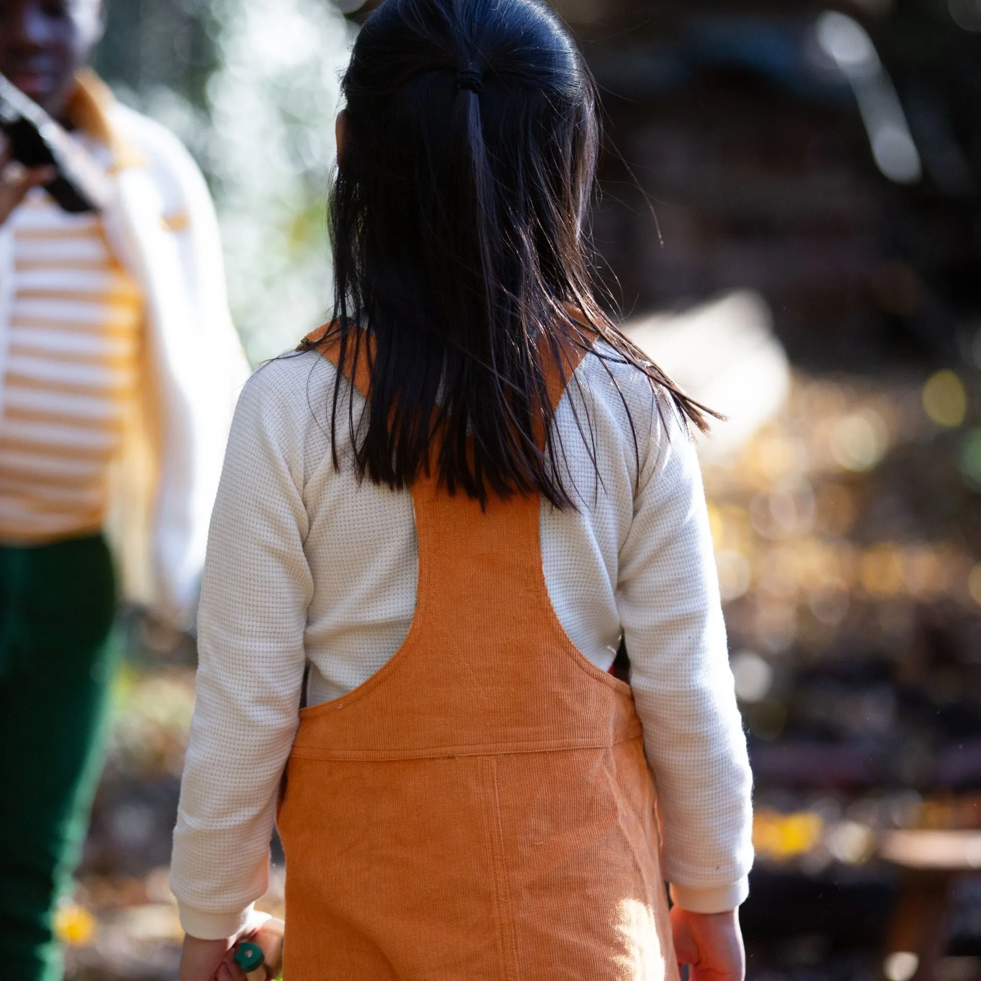 Golden Ochre Classic Pinafore Dress