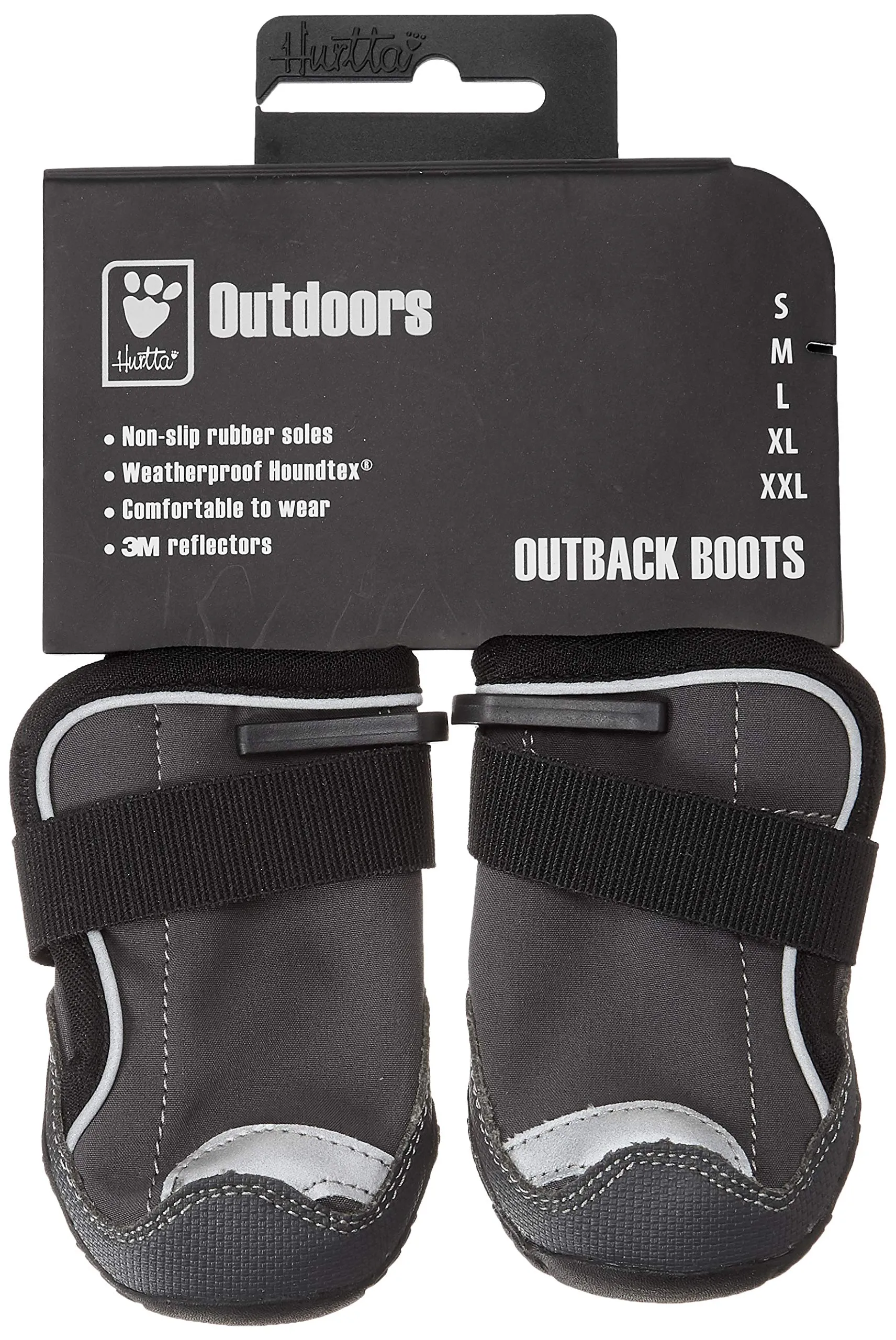 Hurtta Outback Boots - Granite (2 pack)