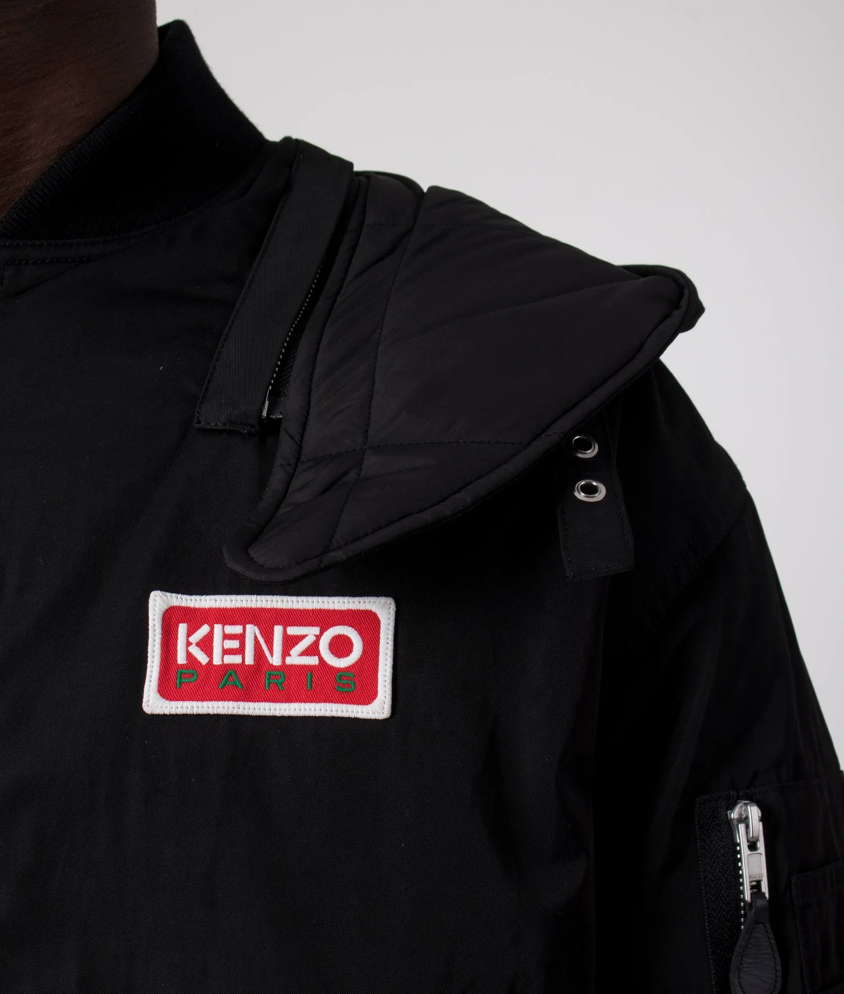 KENZO Hooded Short Parka