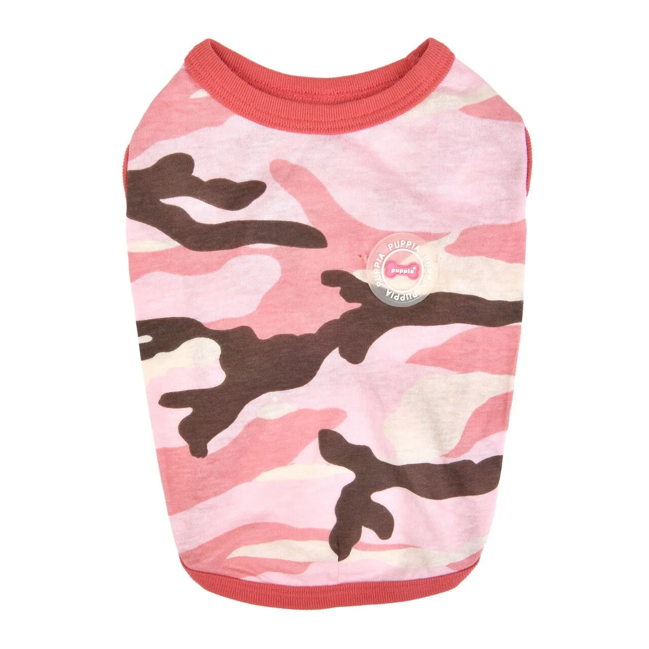 lance dog tee - pink camo xl left!