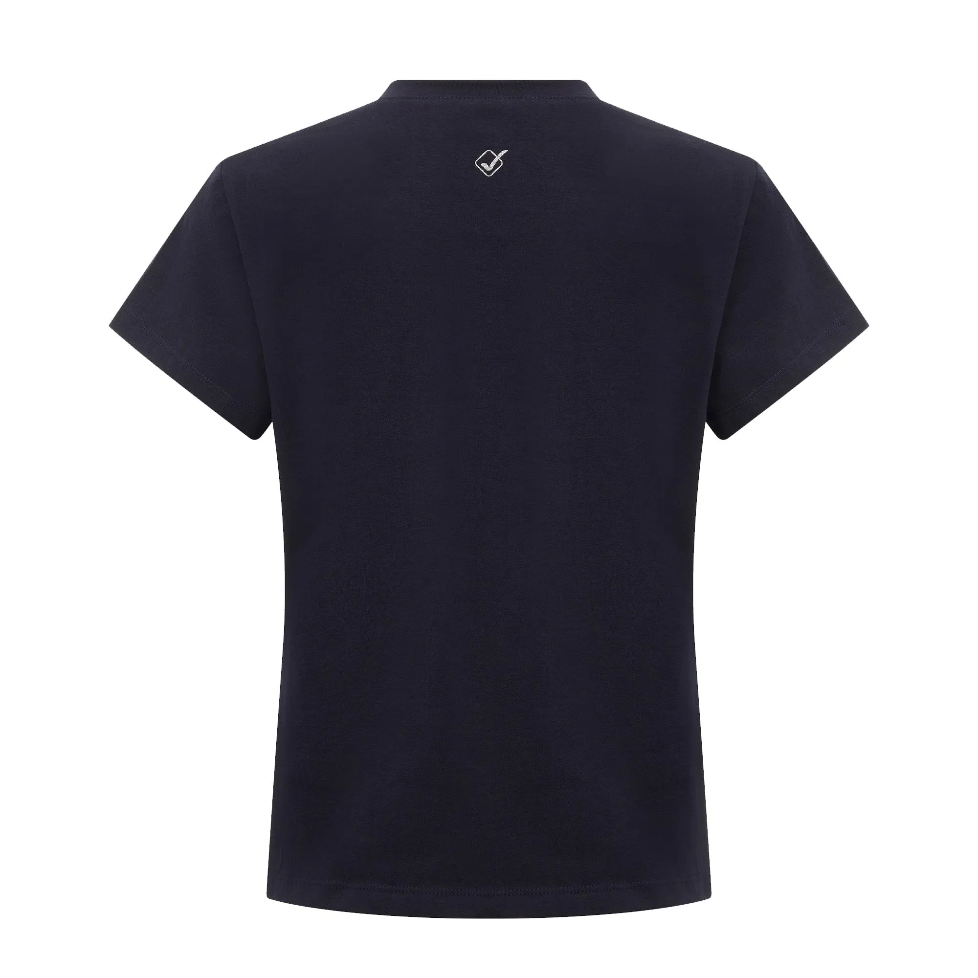 Lemieux Young Rider Diamante T-Shirt - Navy