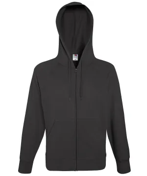 Lightweight hooded sweatshirt jacket | Light Graphite