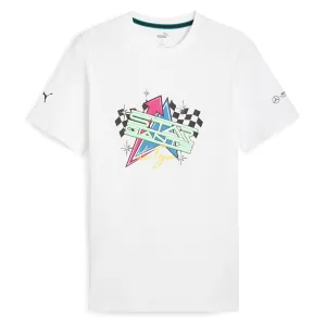 Mapf1 Garage Crew Las Vegas Graphic Crew Neck Short Sleeve T-Shirt