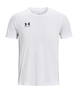 Mens UA Challenger Training Short Sleeve | White/Black