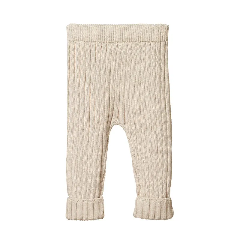 Nature Baby Lou Pants - Oatmeal Marl