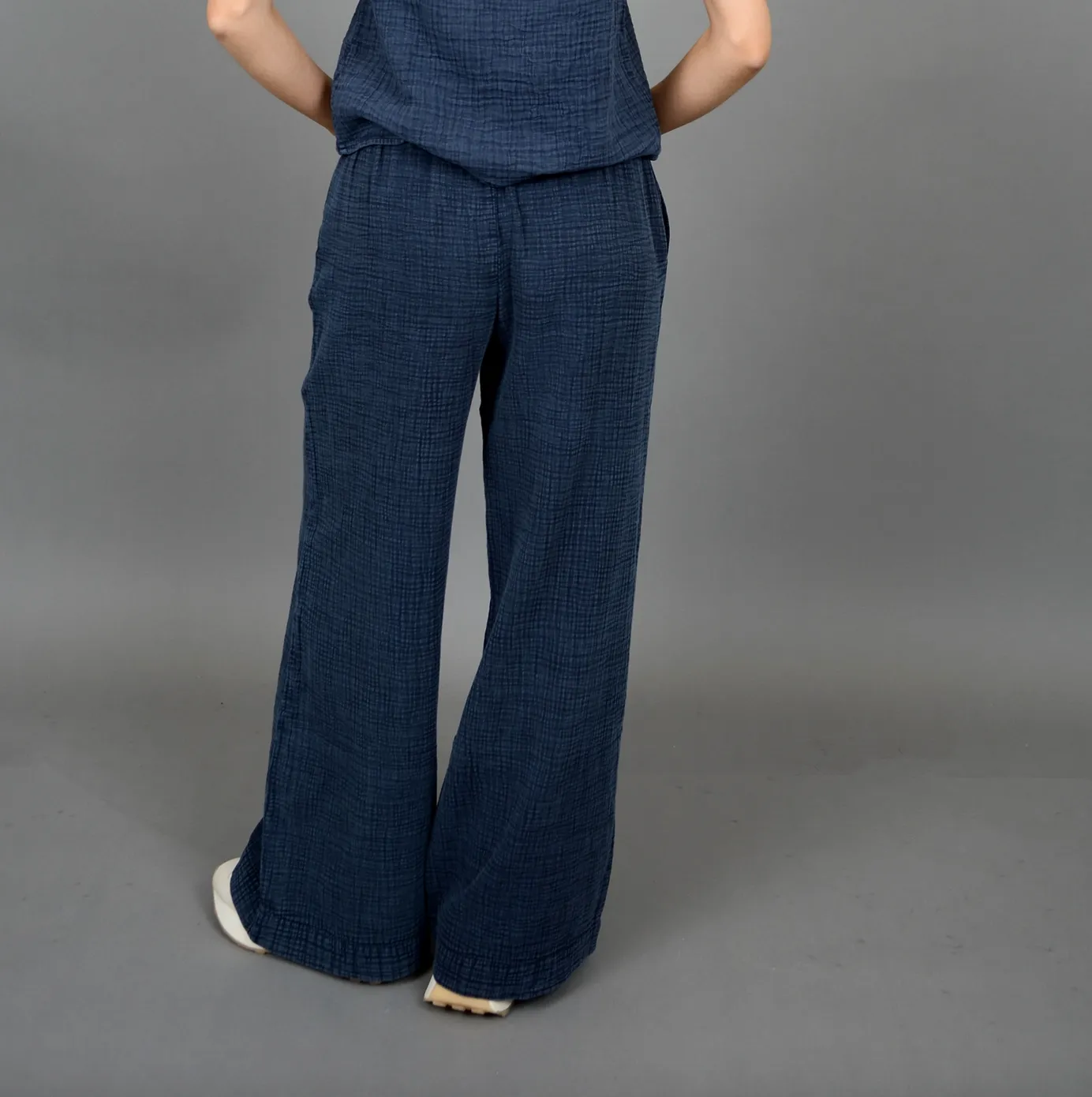 RD STYLE - Anokia Bubble Gauze Pants