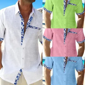 Relaxed Seaside Casual Shirt