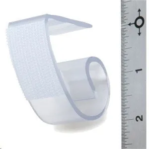 Skirting Clip, 1"W, Fits Table Edges from 3/4" to 2" - Hook & Loop Headers, Velcro | Denson CFE