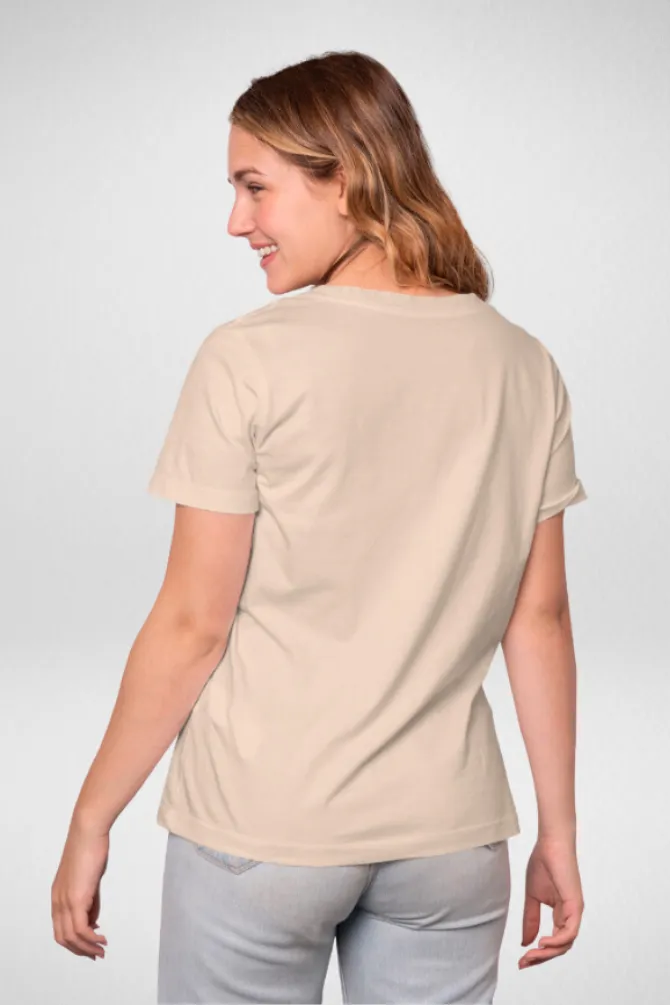 Soft Peach T-shirt for women