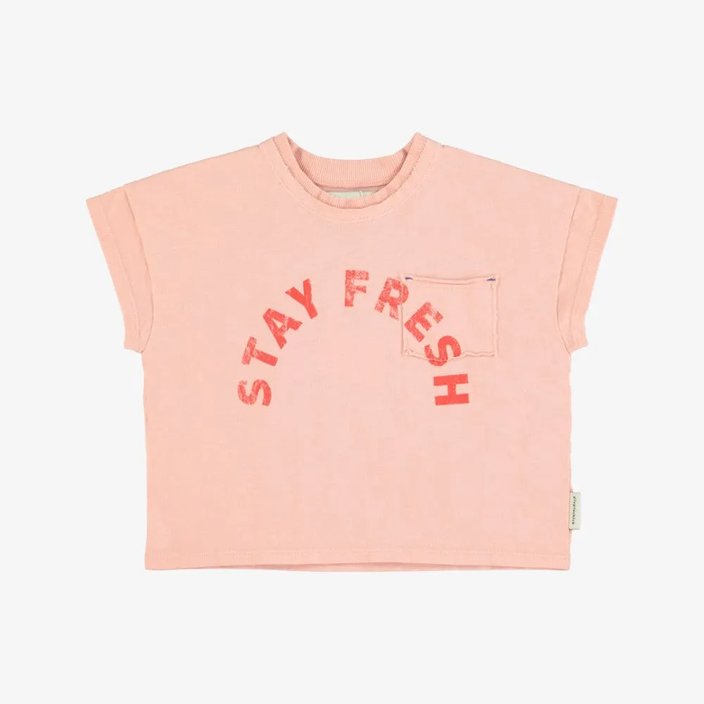 Stay Fresh T-Shirt - Light Pink