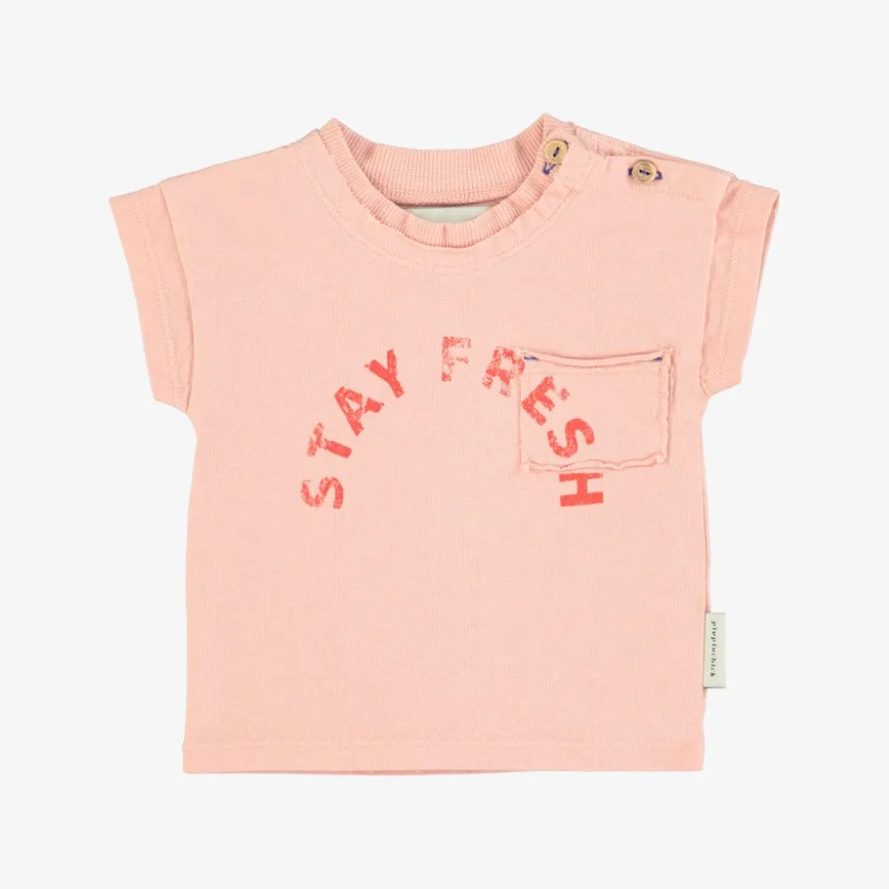 Stay Fresh T-Shirt - Light Pink