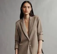 The Boyfriend Blazer Taupe