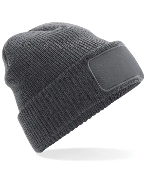 Thinsulate patch beanie | Graphite Grey