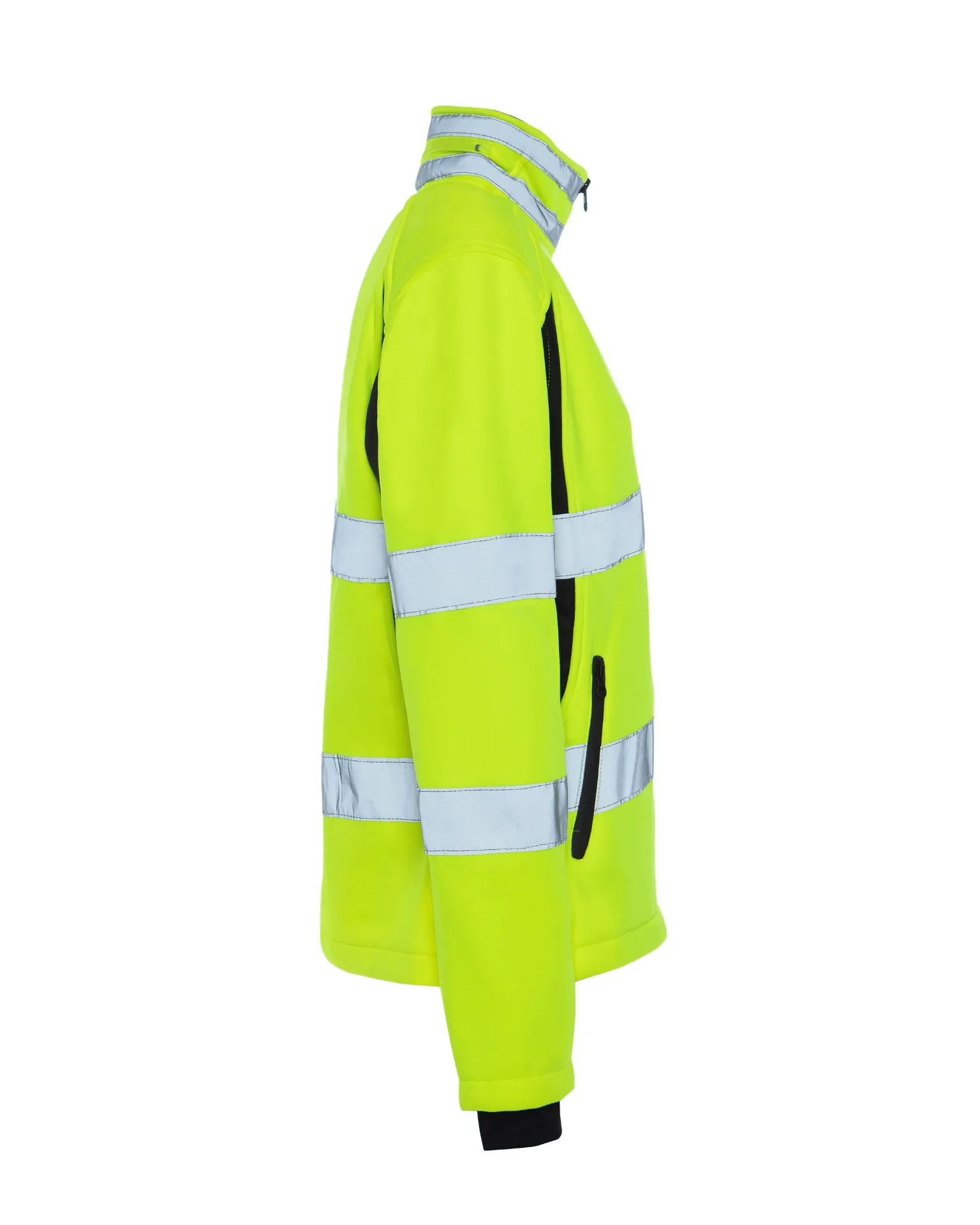 UHV668 HiVis Women's Full Zip Soft Shell Jacket