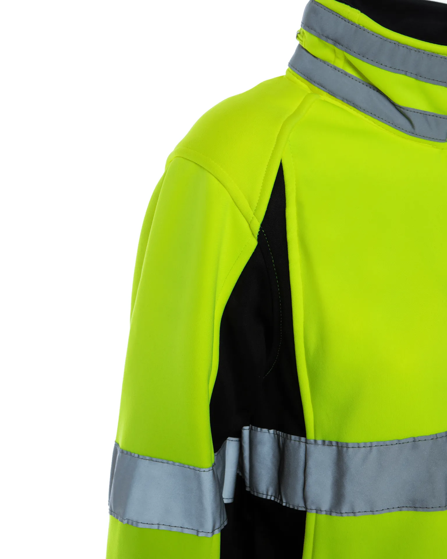 UHV668 HiVis Women's Full Zip Soft Shell Jacket