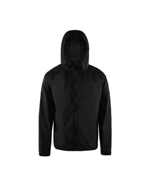 Ultralight Packable DWR Wind Jacket - Black