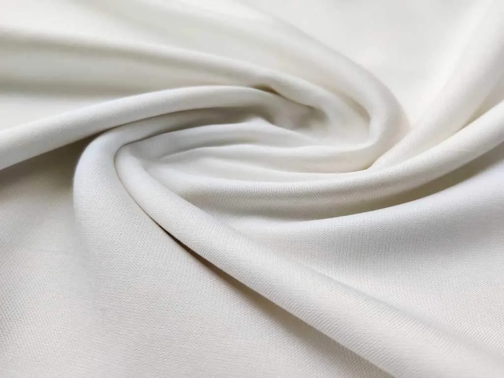 White Dyeable Rayon Fabric