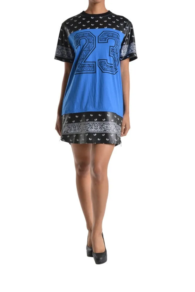 Women's Bandana Print Dress