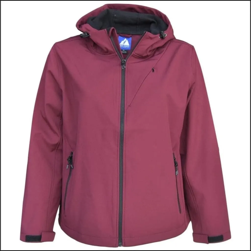 Women’s Plus Size Micro Fleece 1X-6X Soft Shell Jacket