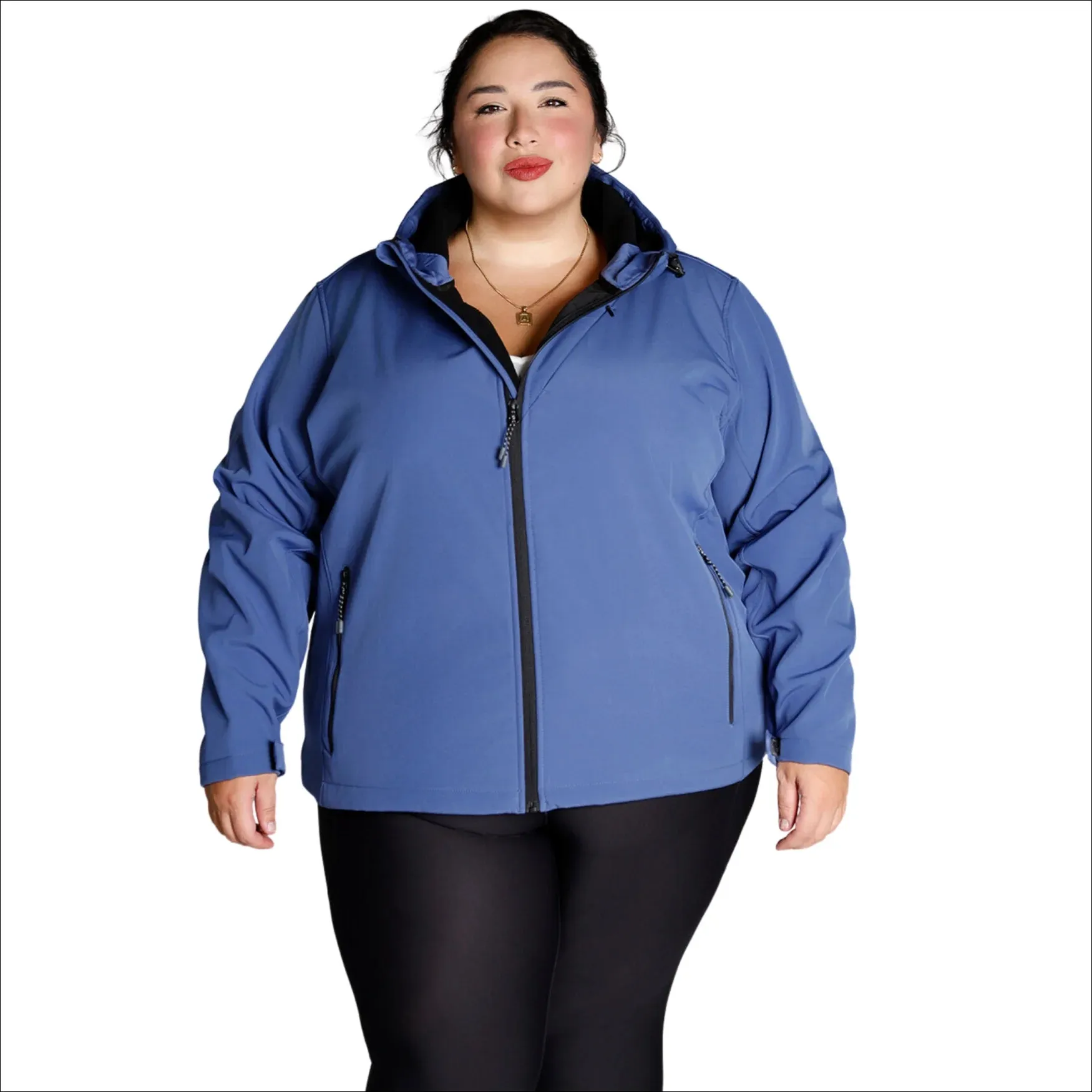 Women’s Plus Size Micro Fleece 1X-6X Soft Shell Jacket