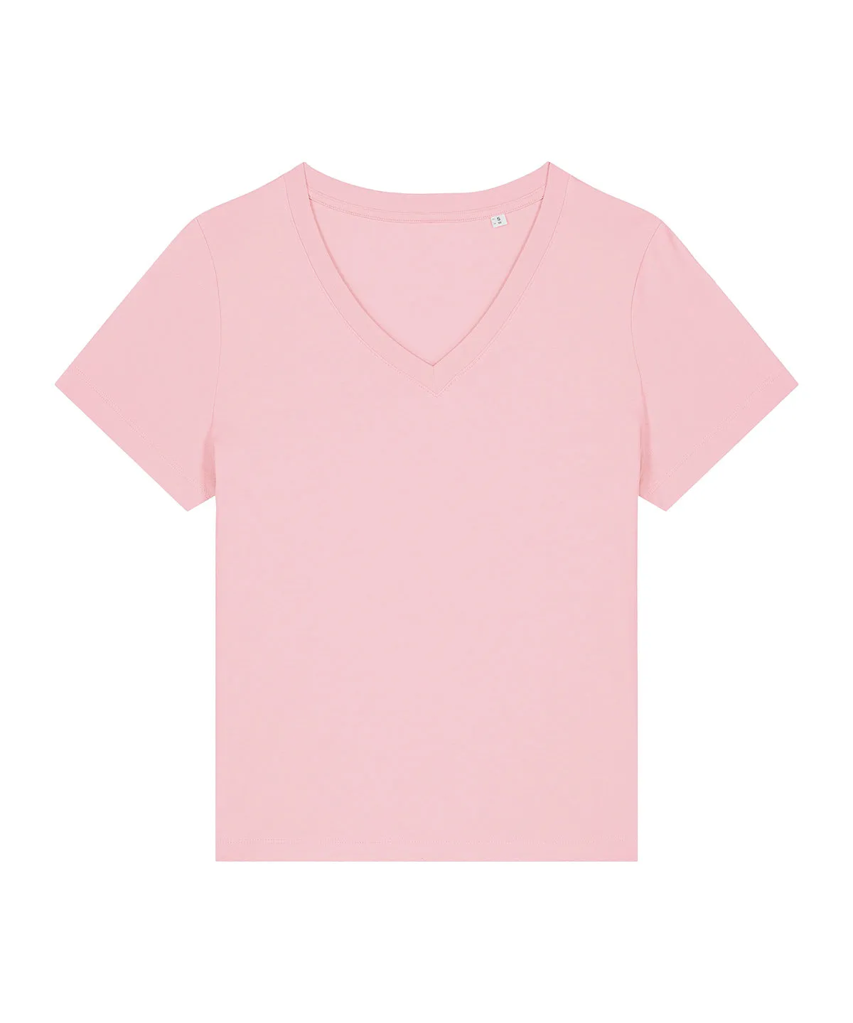 Womens Stella Isla v-neck t-shirt (STTW176) | Cotton Pink