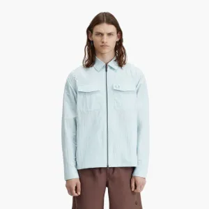 Zip Overshirt (Light Ice)